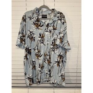 Men's XXL Banana Republic Short Sleeve Shirt  Hawaiian Tropical Floral